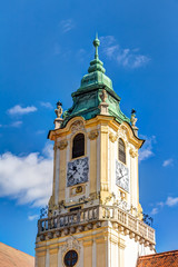 Fototapeta na wymiar Old town hall in Bratislava