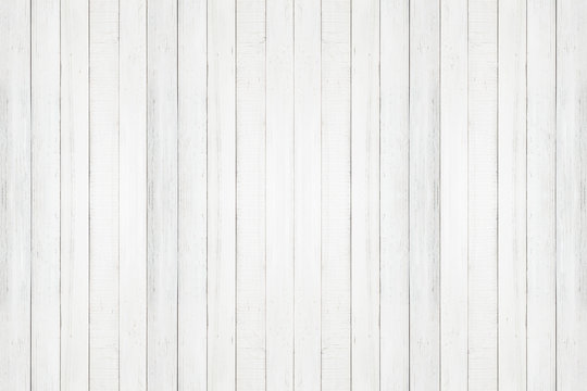 white natural wood wall texture and background seamless,Empty surface white wooden for design
