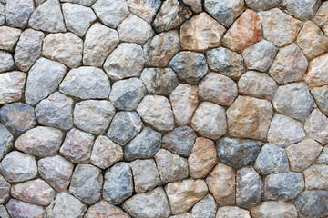 Pattern of big stone wall for background and design