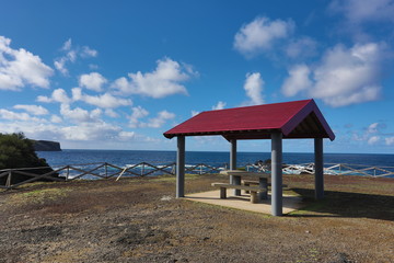 Azores (Portugal) coastline landscape
