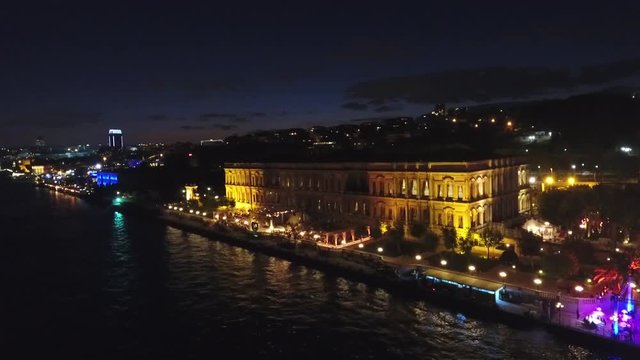 A wedding at Bosphorus Ciragan Palace - istanbul &Ccedil;ırağan Sarayında bir d&uuml;ğ&uuml;n&uuml;n drone videosu