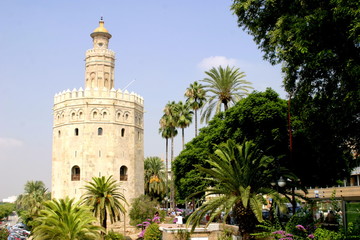 Fototapeta na wymiar Sevilla capital de Andalucia, España