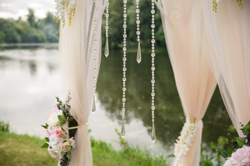 Wedding arch outdoor
