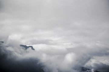A Dance Between A Cloud and A Mountain
