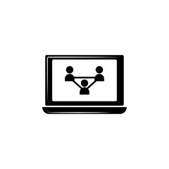 Digital marketing concept icon