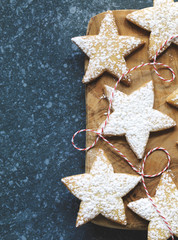 Christmas Star Cookies.