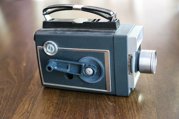 Old video camera side