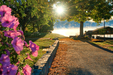 Early Sunrise at the Park