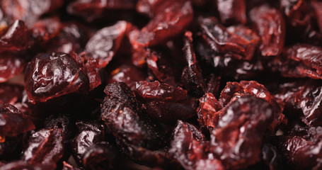 Dried cranberry texture