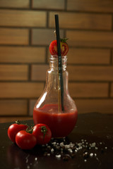 Fresh tomato smoothie