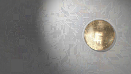 Bitcoin. Blockchain technology. Mining of crypto-currencies.
