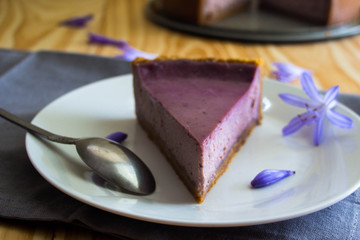Blueberry cheesecake