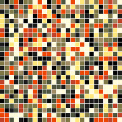 square mosaic color palette . color combo harmony