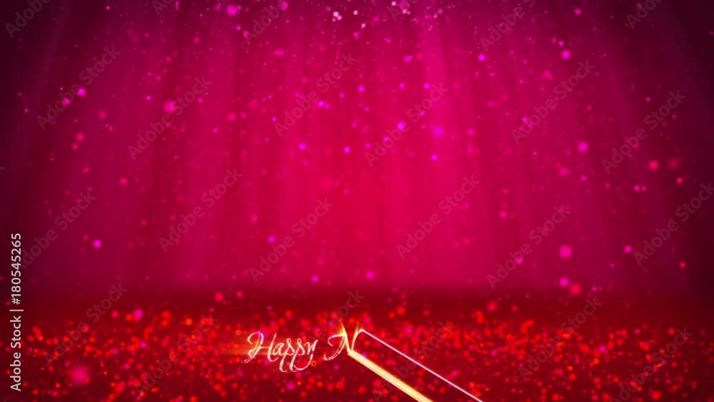Poster shiny particles or glitters fall and settle on the rotating surface. background or place for your ob