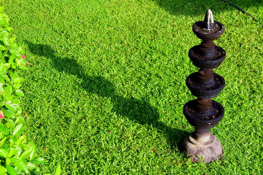 stone lamp