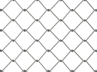 mesh fence or chain fence