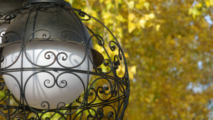 City park lamp