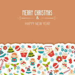 Christmas vector background