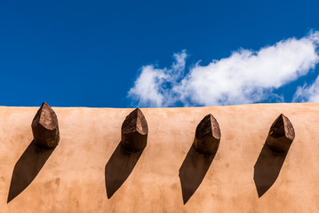 Adobe Gebäude in Santa Fe