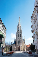 St. Mary's church in Katowice, Silesia, Poland