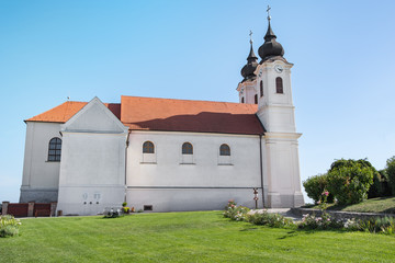 Tihany Abbey near Lake Balaton, Hungary