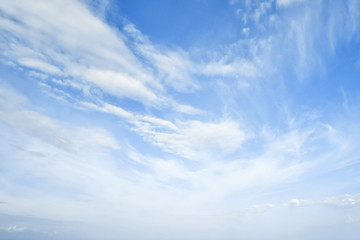 Blue sky with cloud