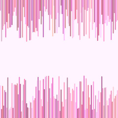 Color abstract geometrical background from vertical stripes in pink tones - vector design