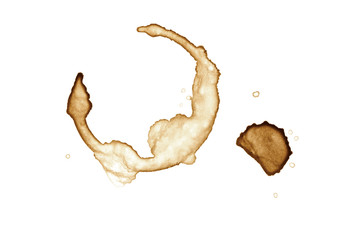 Coffee Stain - Isolated Photo 