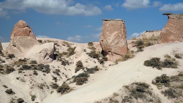 Camel Rock in Devrent Valley at Cappadocia. Turkey