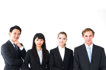 Group of people. Global business concept.