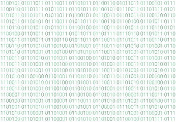 Binary code pattern. Seamless digital technology background. abstract matrix. programming computer code. technology concept. vector