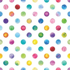 Foto op Plexiglas Polka dot Confetti Polka Dot-patroon