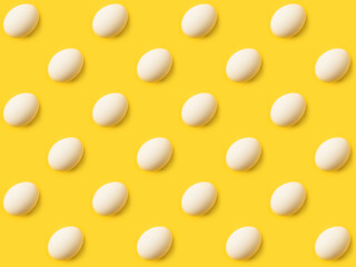 natural uncooked chicken eggs