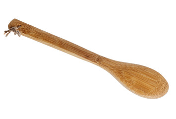 wooden spoon isolated