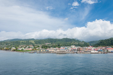 Fototapeta na wymiar The caribbean island Dominica