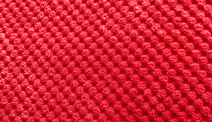 Red Fluffy Texture