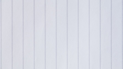 White Lined Paper Texture Close Up