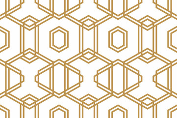 Materiał do szycia Colorful seamless geometric pattern