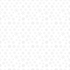 Seamless Snowflakes Pattern