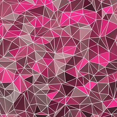Blank computer generated mesh triangles background