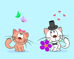 couple of cats