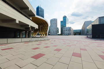 Obraz premium Modern area in Wien