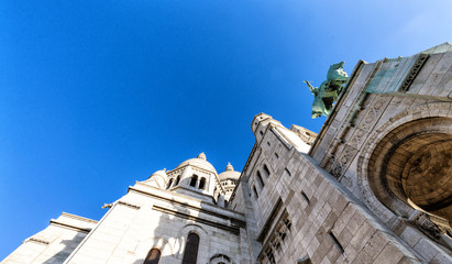 Montmartre Cathedral. La Basilique, Paris