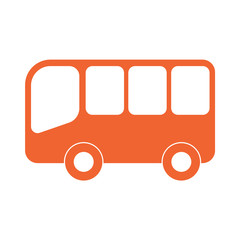 Bus icon vector