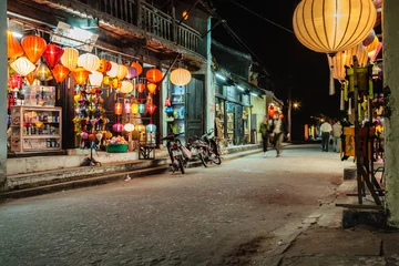 Fototapeten Hoi-An Vietnam, bij nacht © John Hofboer