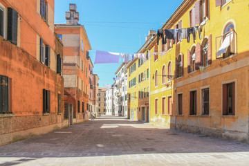 Fototapeta na wymiar Venice, the Dorsoduro district