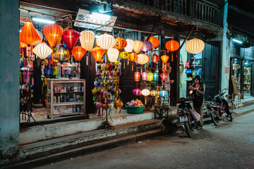 Hoi-An Vietnam, bij nacht