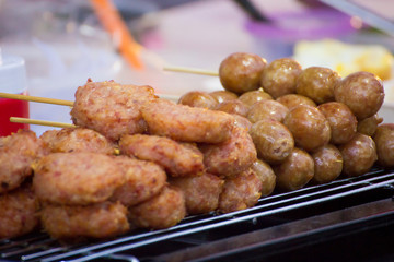 Street sausage bar