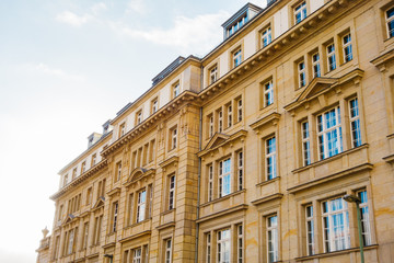 big majestic marble office building