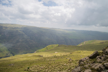 Hiking in the Simien Mountains, Ethiopia